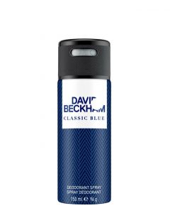 David Beckham Classic Blue Deodorant spray, 150 ml.